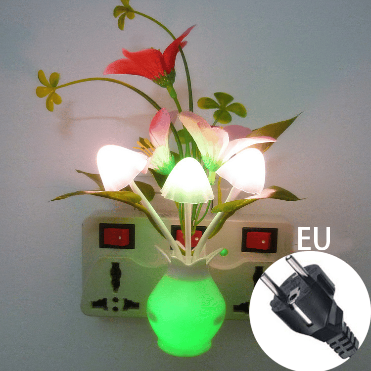 LED Mushroom Multi-color Night Lights