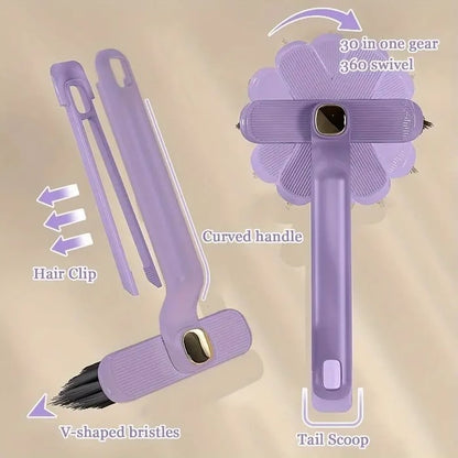 Multi-Function Rotating Crevice Cleaning Brush