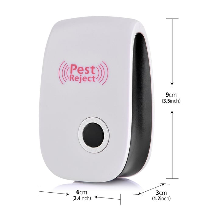 Ultrasonic Repeller Reject Mosquito Killer Light Trap Lamp Repellant Pest Control