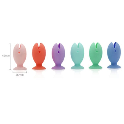Tooth Brush Cover Cap Stand - Pack Of 4