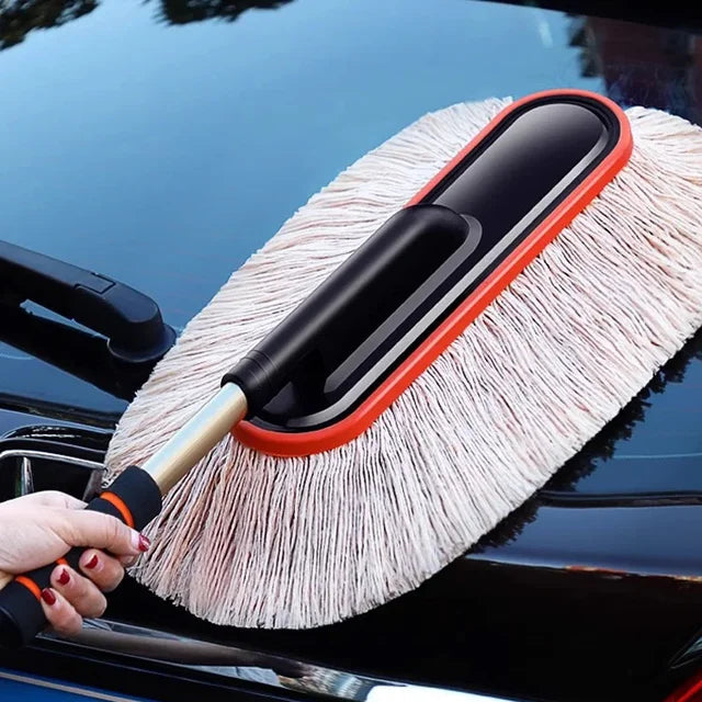 Car Duster with Extendable Telescoping Handle