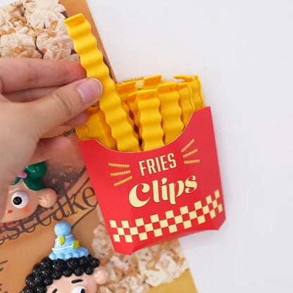 Magnetic French Fries Sealing Clip - Pack Of 12