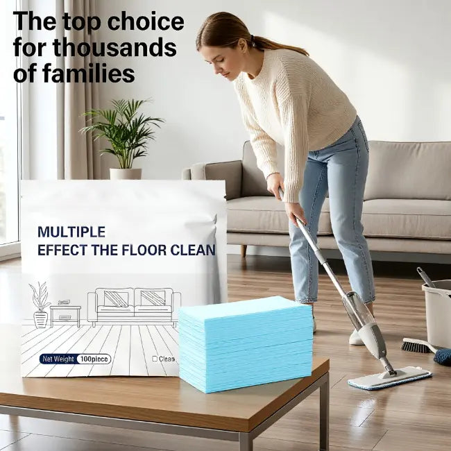 Multi Effect Floor Cleaning Sheet - Pack of 100