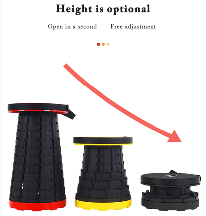 Portable folding stool
