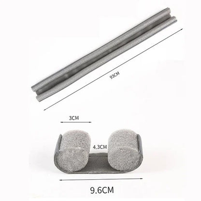 Noise & Pest Isolation Waterproof Door Bottom Seal Strip - PACK OF 2