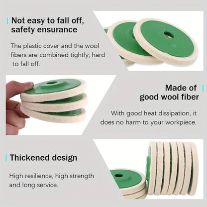 Polishing discs (3 units in set) | WOOLSHINE