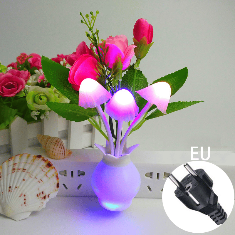 LED Mushroom Multi-color Night Lights
