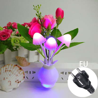 LED Mushroom Multi-color Night Lights