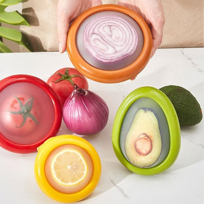 Fruit And Vegetable Anti-Oxidation Storage Box - Pack Of 4
