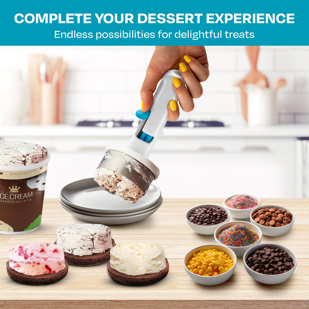 Easy Release Sandwich Ice Cream Cookie Scoop