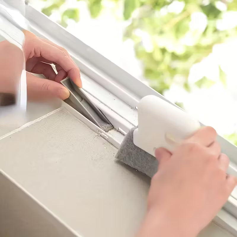 Door Window Groove Cleaning Brushes - Pack Of 3