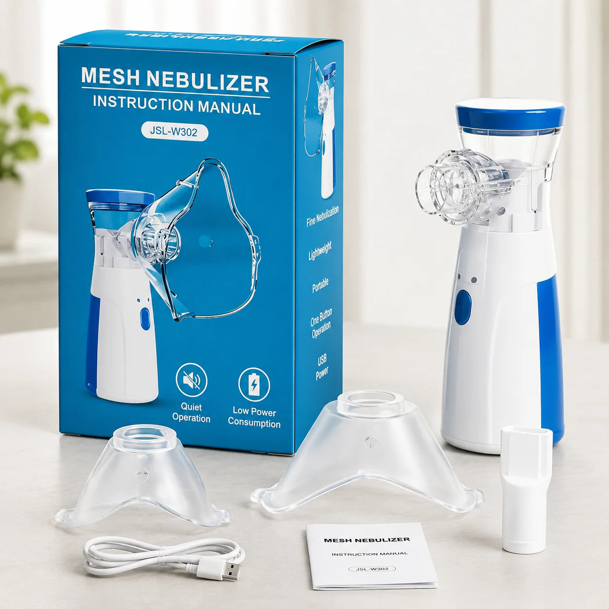 Portable Ultrasonic Mesh Nebulizer