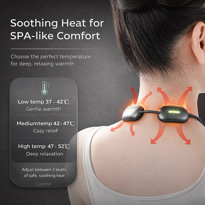 Portable Neck Massager With Adjustable Heat