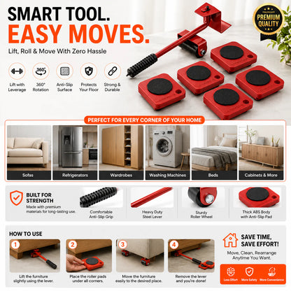 Heavy Furniture Lifter Tool Set