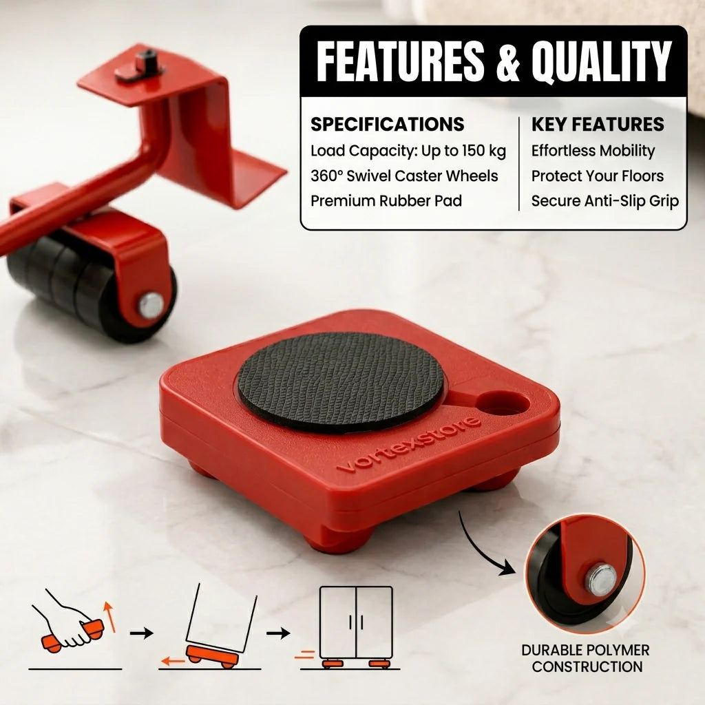 Heavy Furniture Lifter Tool Set