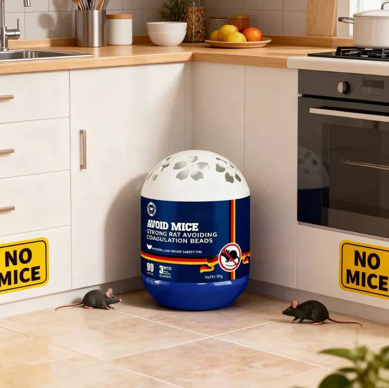 MintShield™ Plant-Based Mouse Repellent Gel | Peppermint & Chili Formula