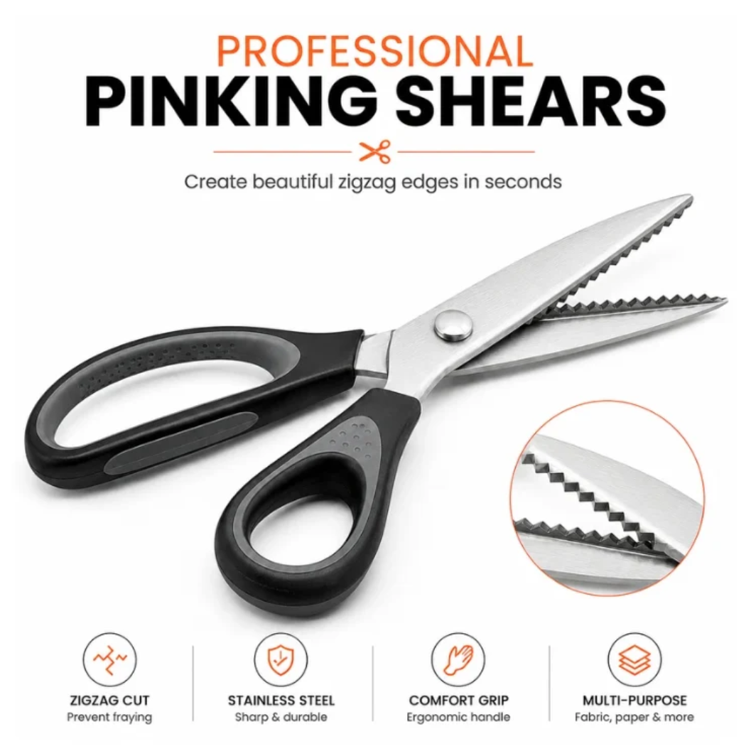 DIY Serrated Sewing Scissors – Precise and Easy to Use