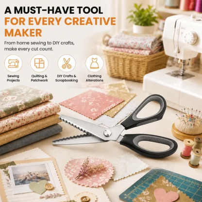 DIY Serrated Sewing Scissors – Precise and Easy to Use