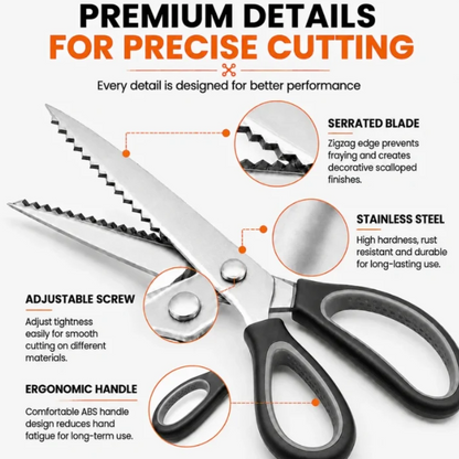DIY Serrated Sewing Scissors – Precise and Easy to Use