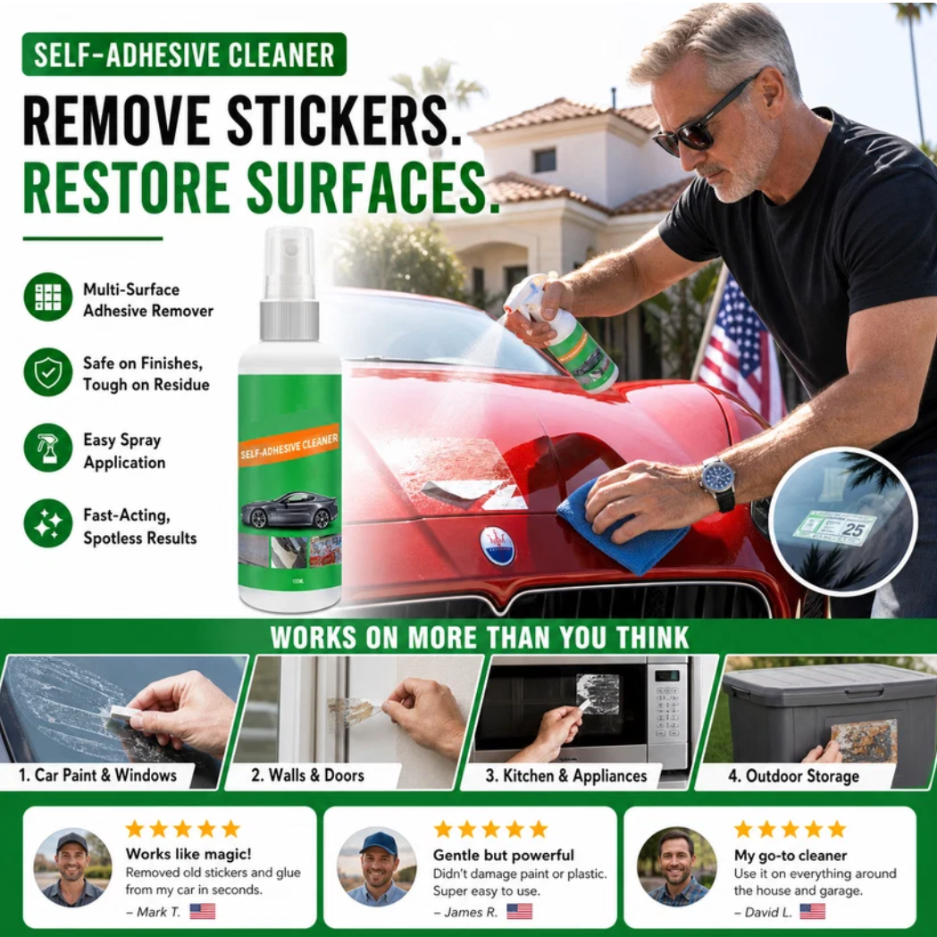 Powerful Multi-Surface Safe Adhesive Remover
