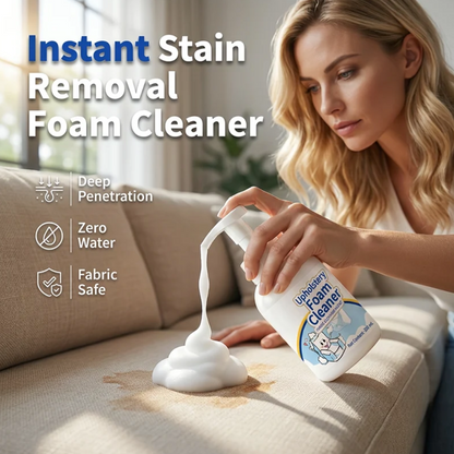 No-Wash Fabric & Upholstery Foam Cleaner