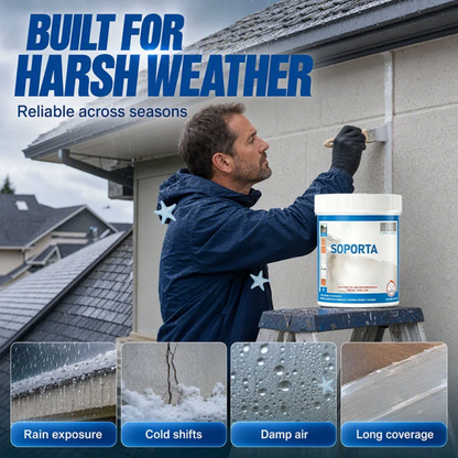Multi‑Surface Waterproof Repair Sealant – Clear Leak Sealant Coating, Invisible Anti‑Leak Protective Coating for Cracks Walls Roof Pipes