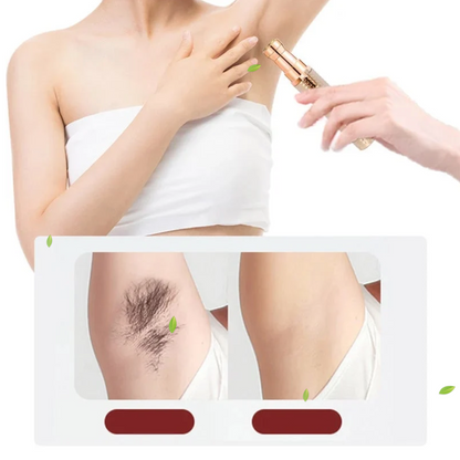 Portable 3 in 1 Electric Eyebrow Trimmer – Interchangeable Heads