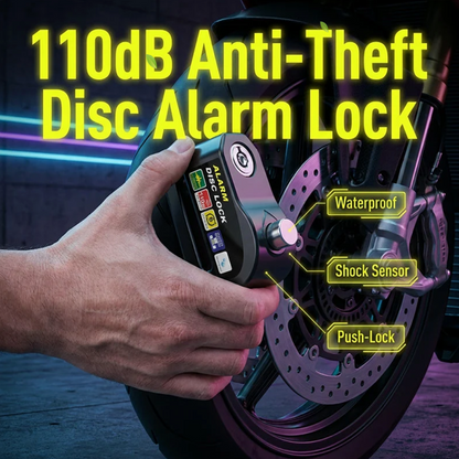Heavy Duty Waterproof Disc Brake Lock