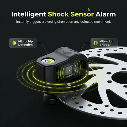 Heavy Duty Waterproof Disc Brake Lock