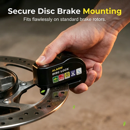 Heavy Duty Waterproof Disc Brake Lock