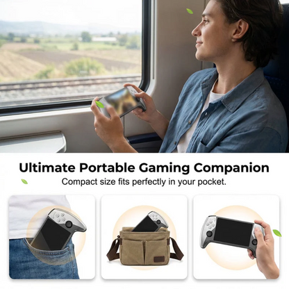 🕹️Handheld Gaming Console – Dual‑player battle mode, ergonomic grip. 5″ HD screen, long battery. Retro fun anywhere! ✨🔋