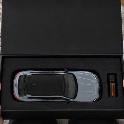 🏎️Mist Sports Car Humidifier & Aroma Diffuser – 1:24 Metal Model with Glowing Tail Light 💨