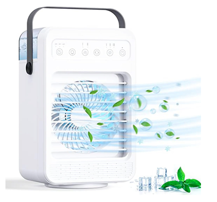 Portable Air Cooler Fan with Water Cooling