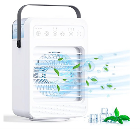 Portable Air Cooler Fan with Water Cooling