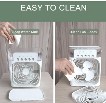 Portable Air Cooler Fan with Water Cooling