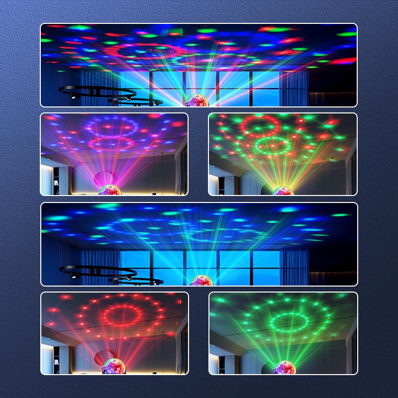 Colorful Disco Ball Light
