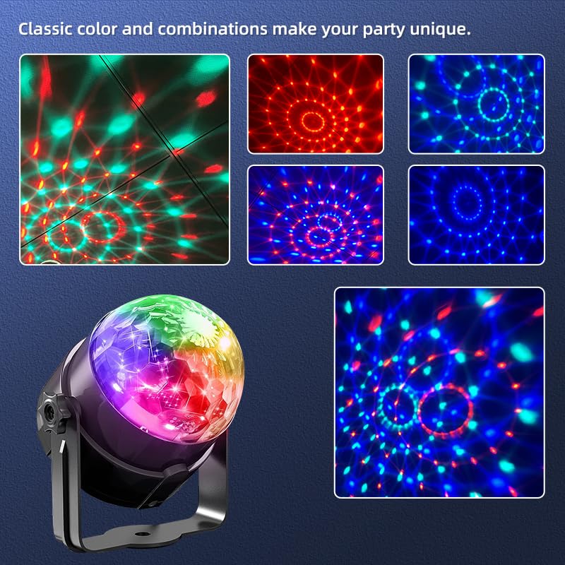 Colorful Disco Ball Light