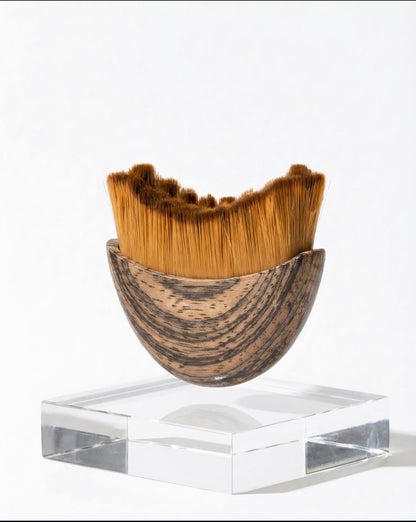 Wooden Curved Facial/Body Contouring Brush (Lymphatic Drainage)