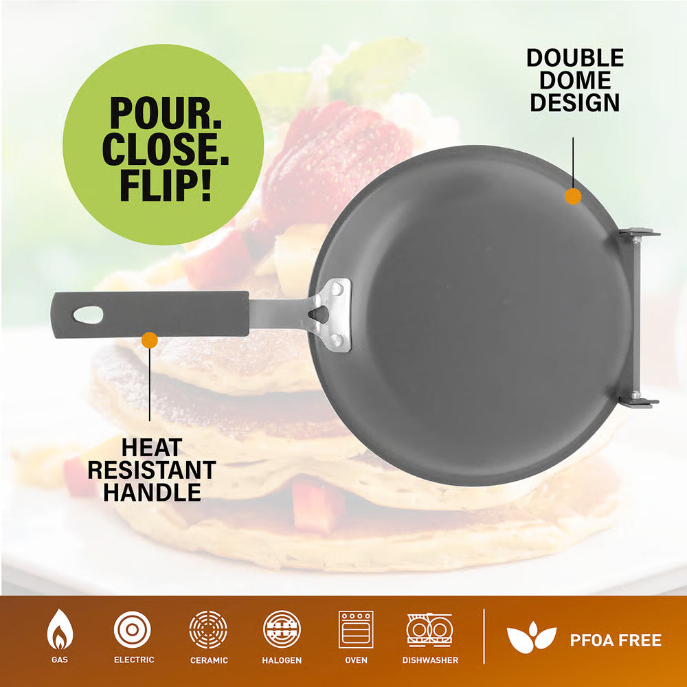 DOUBLE SIDED NON-STICK FRYING PAN