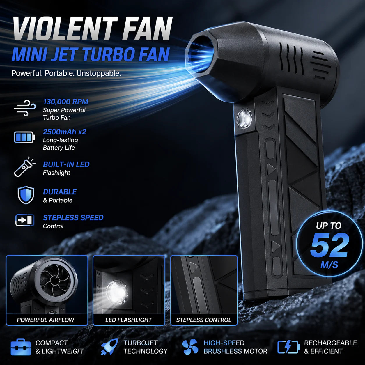 MINI JET TURBO FAN BLOWER / BLASTER