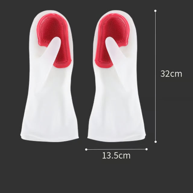 Multipurpose Silicone Cleaning Gloves