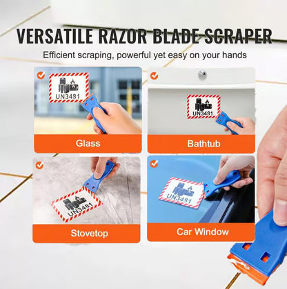 Plastic Razor Blade Scraper