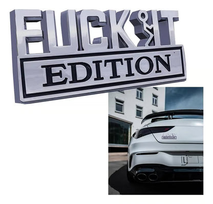 FVUK IT Edition Emblem | Car Decal Sticker