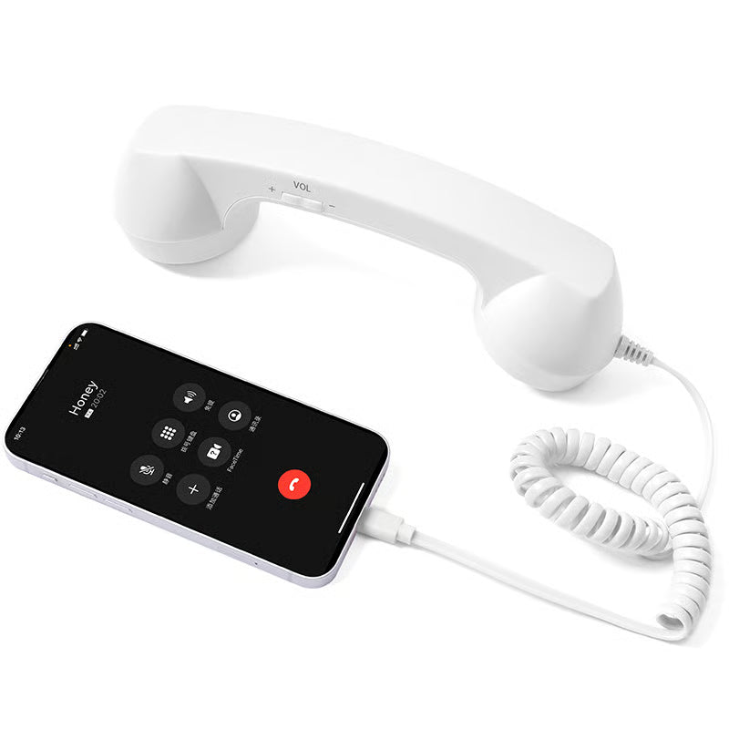 ☎️ Retro telephone handset with Type-C interface 📞