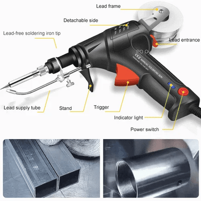 German-Precision Internally Heated Industrial Laser Welding Tools