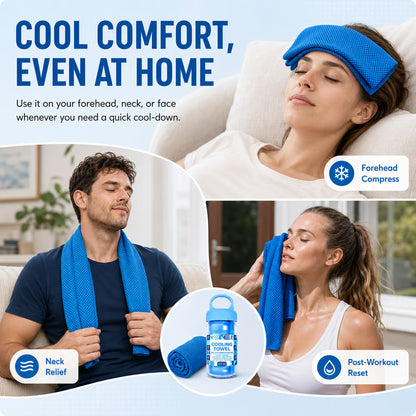 🏃❄️Reusable Soft Absorbent Cooling Towel