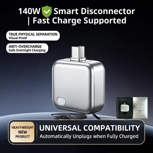 Smart Auto-Stop Charging Device for Mobile Smartphones & Handheld Devices
