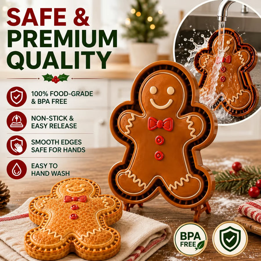 🍪Christmas Baking Moulds – 9 Festive Designs 🎄
