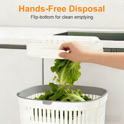 🥦🍅Collapsible Faucet-Hanging Sink Strainer Basket