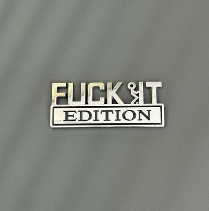 FVUK IT Edition Emblem | Car Decal Sticker